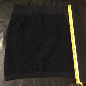 BCBGeneration Skirts - Spandex mini skirt with textured detailing BCBGeneration Skirts - Spandex mini skirt with textured detailing